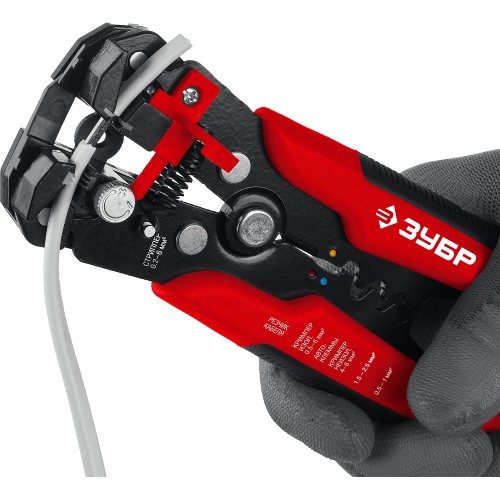 ЗУБР ТМ-1, 0.2 - 6 мм2, автоматический стриппер с винтом микронастройки (22645)