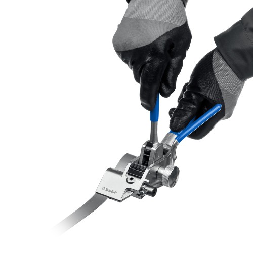 ЗУБР ИНХ-20, инструмент для натяжения стальной монтажной ленты, Профессионал (22624)