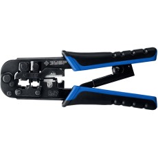 ЗУБР RJ7, (RJ45, RJ11, RJ12), 203 мм, универсальный кримпер, Профессионал(22650)