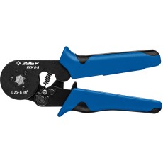 ЗУБР ПКМ-6, 0.25 - 6 мм2, мультидиапазонные пресс-клещи, Профессионал (22654)