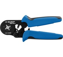 ЗУБР ПКМ-10-4, 0.25 - 10 мм2, с квадратным профилем, мультидиапазонные пресс-клещи, Профессионал (22695)