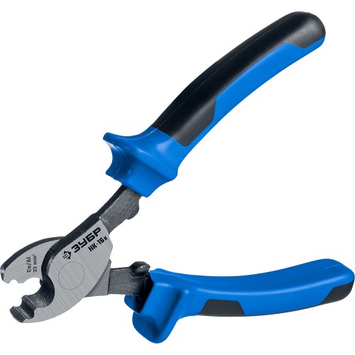 ЗУБР НК-16K, d 9 мм, 165 мм, 2-к рукоятки, кабелерез, Профессионал (23344-16)