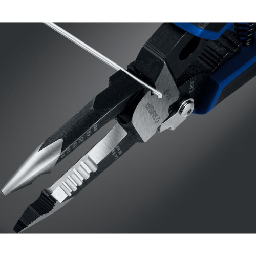 ЗУБР ЭК-6, 6в1, 210мм, электромонтажные клещи, Профессионал (23348)