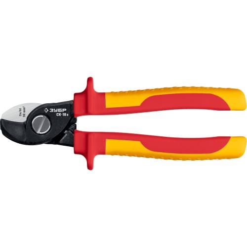 ЗУБР СК-18В, d 14 мм, 180 мм, 1000В, диэлектрический кабелерез, Профессионал (23340-18V)