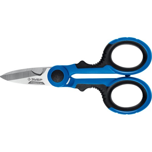 ЗУБР Универсал, 145 мм, ножницы электрика универсальные, Профессионал (23357)
