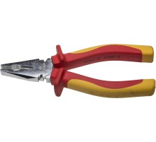 ЗУБР Профиэлектрик, 160 мм, диэлектрические комбинированные плоскогубцы, Профессионал (22145-1-16)