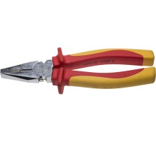 ЗУБР Профиэлектрик, 200 мм, диэлектрические комбинированные плоскогубцы, Профессионал (22145-1-20)