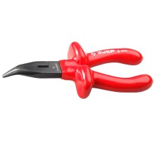 ЗУБР Электрик, 160 мм, диэлектрические изогнутые тонкогубцы (2214-4-16)