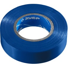 ЗУБР ЭЛЕКТРИК-20, 19 мм х 20 м, 6 000 В, синяя, не поддерживает горение, изолента ПВХ, Профессионал (1234-7)