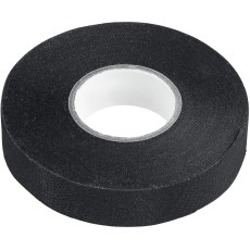 ЗУБР АВТО-ЖГУТ, 19 мм х 25 м, черная, термостойкая текстильная изолента, Профессионал (1236-2)