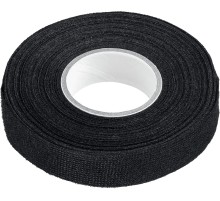 ЗУБР АВТО-ФЛИС, 19 мм х 15 м, черная, изолента на велюровой основе с ворсом, Профессионал (1239-2)