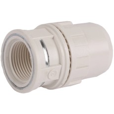 ЗУБР ШиреФит, штуцер с гайкой 16 мм - 1/2″, муфта (51462-16-1/2)