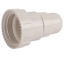 ЗУБР ШиреФит, накидная гайка - штуцер с гайкой, 26 мм - 16 мм, редукционный переходник (51476-26-16)