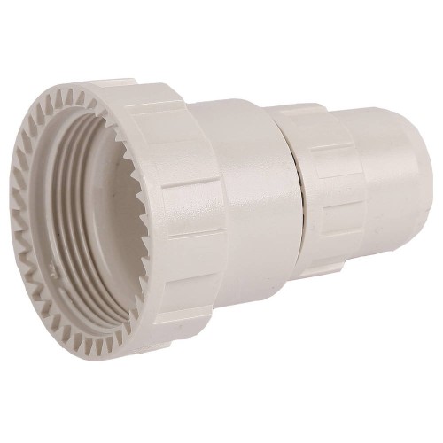 ЗУБР ШиреФит, накидная гайка - штуцер с гайкой, 26 мм - 16 мм, редукционный переходник (51476-26-16)