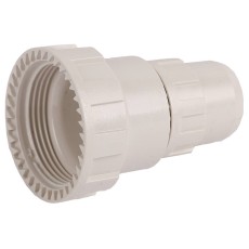 ЗУБР ШиреФит, накидная гайка - штуцер с гайкой, 32 мм - 26 мм, редукционный переходник (51476-32-26)