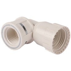 ЗУБР ШиреФит, накидная гайка - внутренняя резьба, 20 мм-1/2″, угловой переходник (51484-20-1/2)