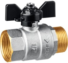 ЗУБР d 1/2″, ручка ″бабочка″, шаровой кран (51325-1/2)