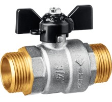 ЗУБР d 3/4″, ручка ″бабочка″, ″папа-папа″, полнопроходной шаровой кран (51327-3/4)