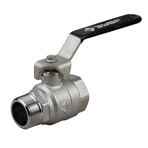 ЗУБР d 1″, ручка-рычаг, шаровой кран (4-51321-C-1)