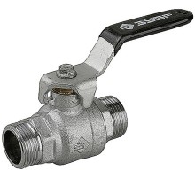 ЗУБР d 1/2″, ручка-рычаг, ″папа-папа″, полнопроходной шаровой кран (4-51322-C-1/2)