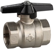 ЗУБР d 1″, ручка ″бабочка″, ″мама-мама″, полнопроходной шаровой кран (4-51323-C-1)