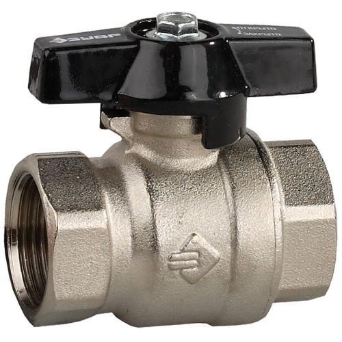 ЗУБР d 3/4″, ручка ″бабочка″, ″мама-мама″, полнопроходной шаровой кран (4-51323-C-3/4)