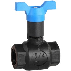 ЗУБР d 3/4″, ″мама-мама″, морозоустойчивый шаровой кран (4-51530-PA-3/4)