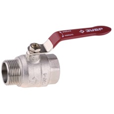 ЗУБР d 1″, ″мама-папа″, шаровой кран (51351-N-1)