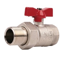 ЗУБР d 1″, ″мама-папа″, шаровой кран (51357-N-1)