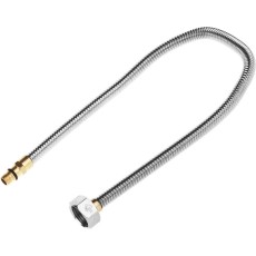ЗУБР 1/2″, 0.5 м, гайка-штуцер, сильфонная подводка для смесителей с укороченным штуцером (51012-050)
