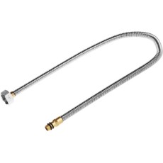 ЗУБР 1/2″, 0.6 м, гайка-штуцер, сильфонная подводка для смесителей с укороченным штуцером (51012-060)