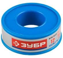 ЗУБР 0.1 мм х 12 мм х 15 м, 0.40 г/см3, ФУМ лента (12373-12-040)
