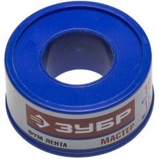 ЗУБР 0.1 мм х 19 мм х 15 м, 0.25 г/см3, ФУМ лента (12373-19-025)