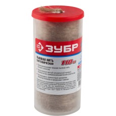 ЗУБР 110 м, сантехническая льняная нить (4-51992-110)