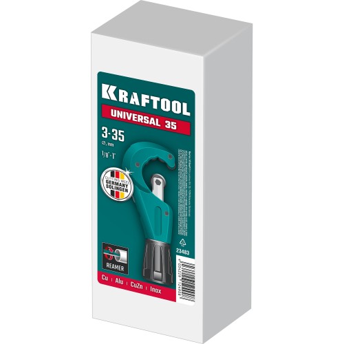 KRAFTOOL Universal-35, 3 - 35 мм, труборез для меди и алюминия (23483)