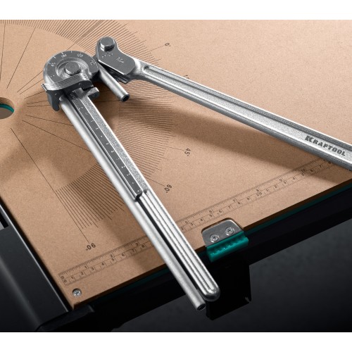 KRAFTOOL Кованый рычажный трубогиб для нержавеющей стали (23508-10)