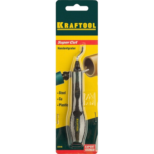 KRAFTOOL Universal, гратосниматель для зачистки граней труб и листов (23440)