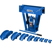 ЗУБР ТГВ-16, 16 т, ручной вертикальный гидравлический трубогиб, Профессионал (43078-16)