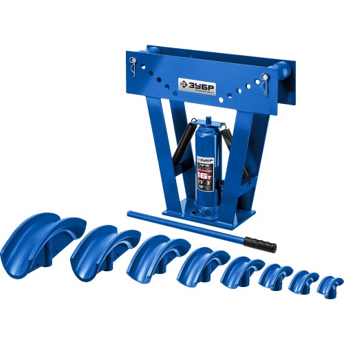 ЗУБР ТГВ-16, 16 т, ручной вертикальный гидравлический трубогиб, Профессионал (43078-16)