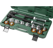 KRAFTOOL Pro Cut, 10 - 28 мм, 1/4 - 7/8″, расширитель-калибратор для труб (23650-H12)