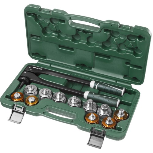 KRAFTOOL Pro Cut, 10 - 28 мм, 1/4 - 7/8″, расширитель-калибратор для труб (23650-H12)