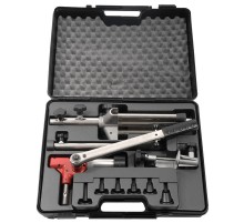 ЗУБР ШиреФит, в пластиковом кейсе, 14 - 32 мм, ручной пресс-инструмент для развальцовки труб (51625)