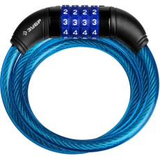 ЗУБР 950 мм, d 10 мм, кодовый, с изменяемым кодом, тросовый замок, Профессионал (37262-95)