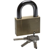 ЗУБР 70 мм, латунный корпус, навесной замок (37299-70)