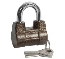 ЗУБР 60 мм, дисковый механизм секрета, облегченный, навесной замок (3720-4)