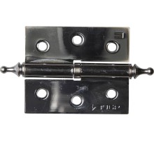 ЗУБР 75 х 63 х 2.5 мм, разъемная, правая, цвет хром (CP), 2 шт, карточная петля (37605-075-2R)