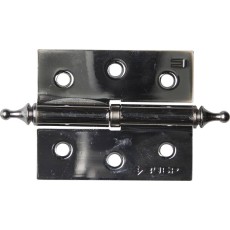 ЗУБР 75 х 63 х 2.5 мм, разъемная, правая, цвет хром (CP), 2 шт, карточная петля (37605-075-2R)