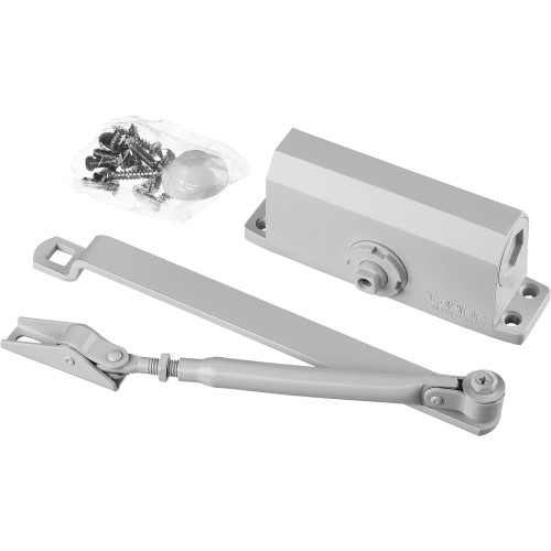 ЗУБР до 80 кг, цвет белый, дверной доводчик, Профессионал (37911-80)