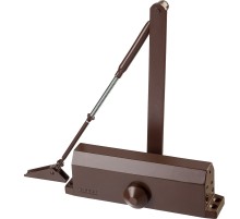 ЗУБР до 100 кг, цвет коричневый, дверной доводчик, Профессионал (37912-100)