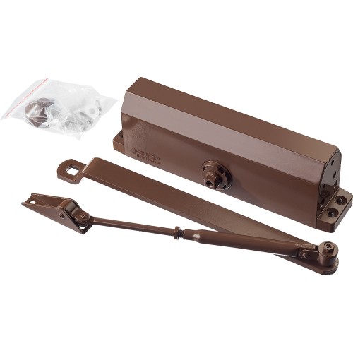 ЗУБР до 100 кг, цвет коричневый, дверной доводчик, Профессионал (37912-100)